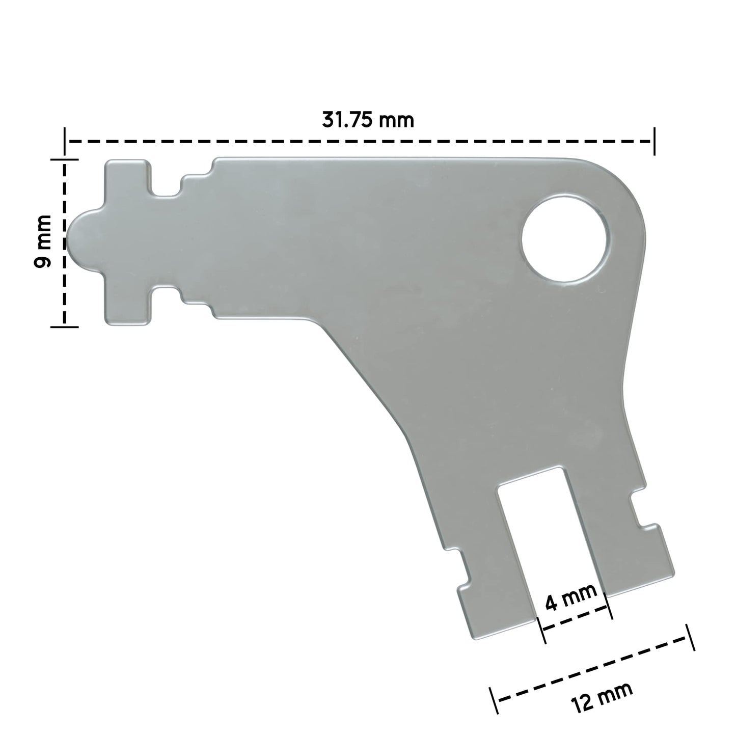 Universal Commercial Dispenser Key Replacement Compatible with Many Georgia Pacific Toilet Paper Dispensers and Paper Towel