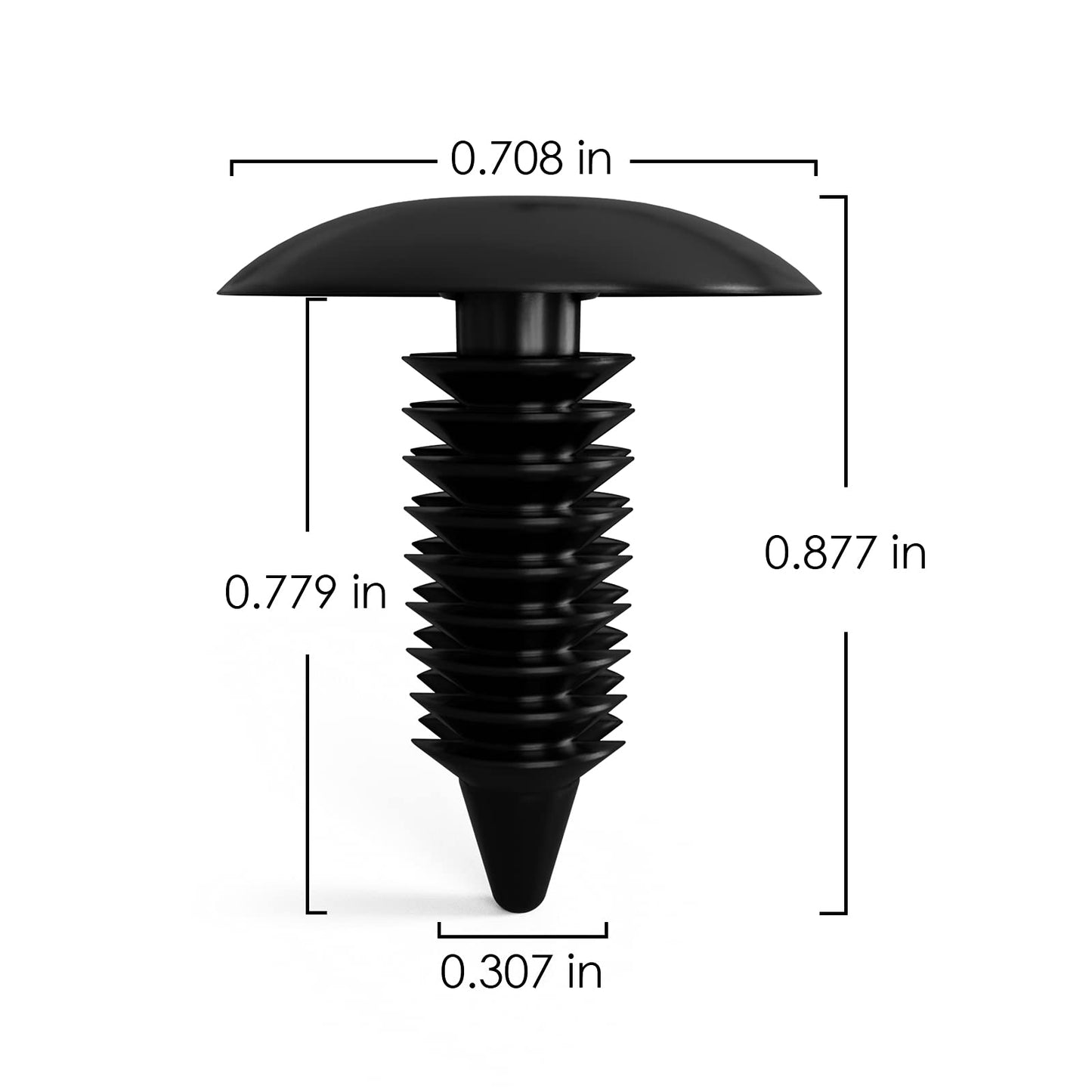 Strapping Rivets Medium Multi-Gauge Fasteners 3/4" for Patio Lounge