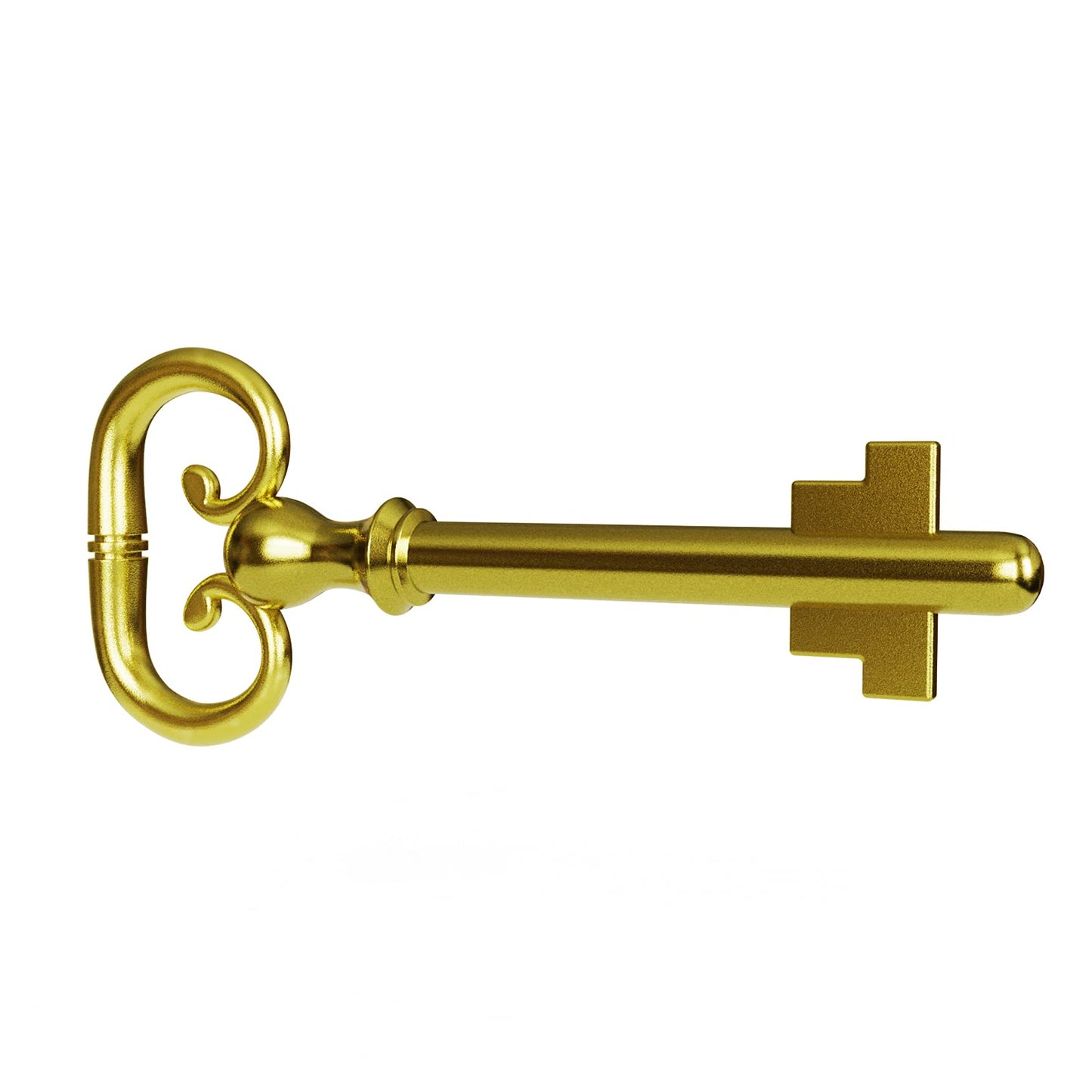 KY-8 D-1902 Roll Top Desk- Brass Plated Lock Key - (Pack of 1)