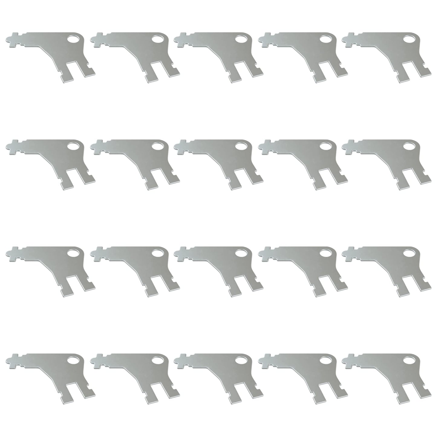 Universal Commercial Dispenser Key Replacement Compatible with Many Georgia Pacific Toilet Paper Dispensers and Paper Towel