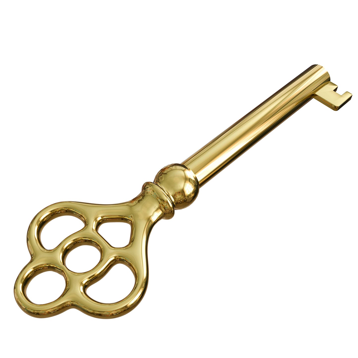 KY-3 Hollow Barrel Replacement Skeleton Key (Pack of 2, Brass)
