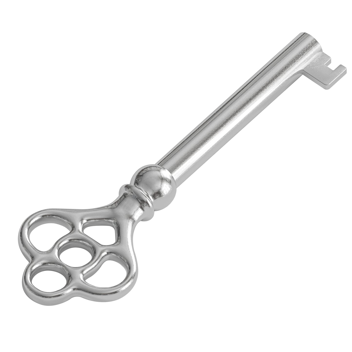 KY-3 Hollow Barrel Replacement Skeleton Key (Pack of 2, Nickel)