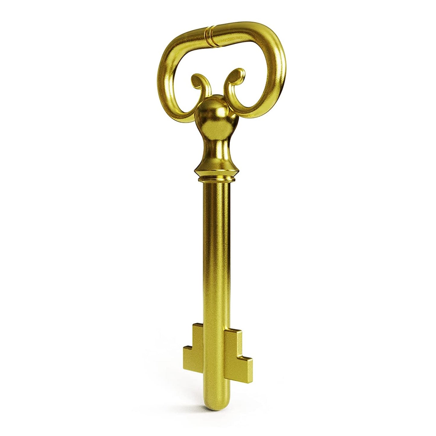 KY-8 D-1902 Roll Top Desk- Brass Plated Lock Key - (Pack of 1)
