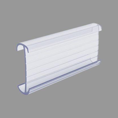 Wire Plastic Shelf Label Holders, Plastic Rack Label Clip Holder for Home, Of...