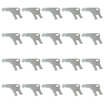 Universal Commercial Dispenser Key Replacement Compatible with Many Georgia Pacific Toilet Paper Dispensers and Paper Towel