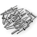 Pop Rivets Aluminum Body Steel Size 1/4 x 1" Mandrel Dome Head Blind, Set of 25