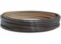 Gradient Dark Brown Wicker Repair Material Fix Kit Rattan Plastic Vinyl Material for Patio Furniture Chair, Sofa, Table Repair Replacement (1.1 LBS)