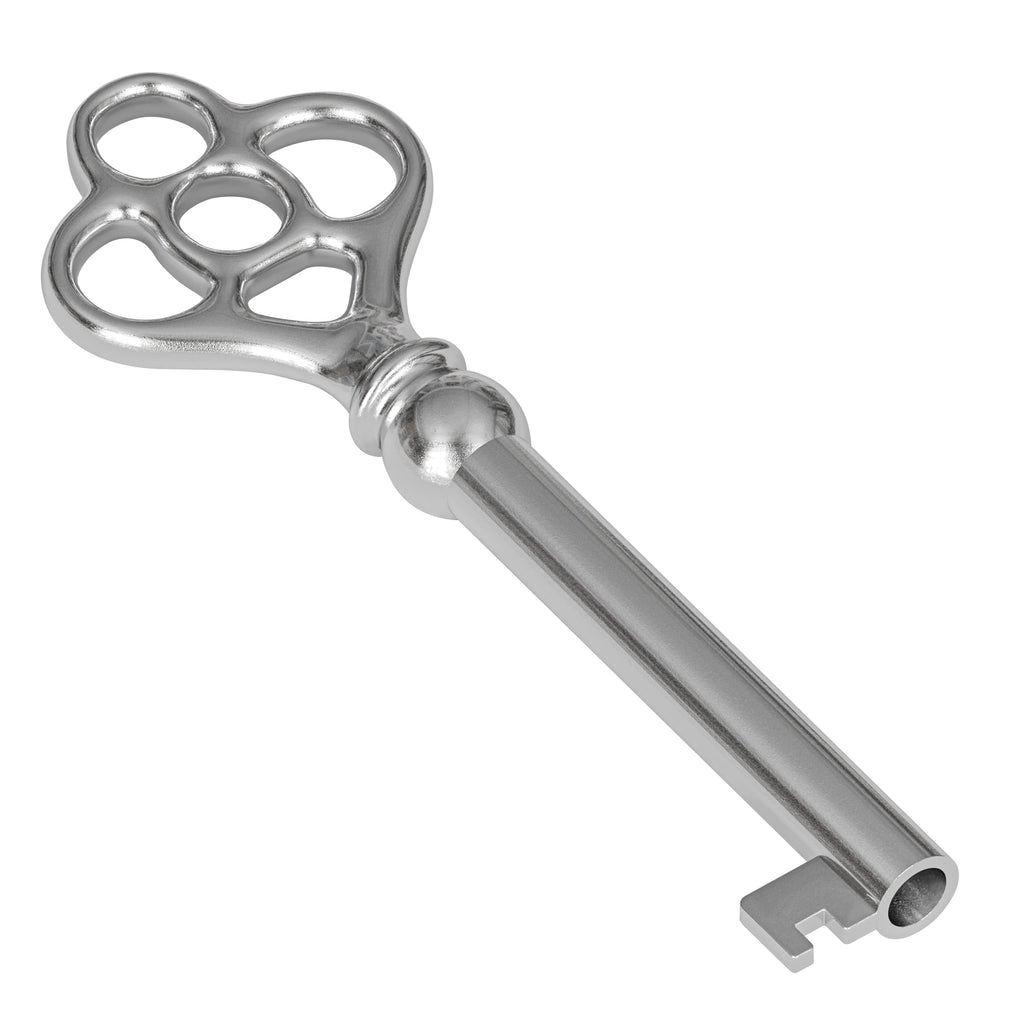 KY-3 Hollow Barrel Replacement Skeleton Key (Pack of 2, Nickel)