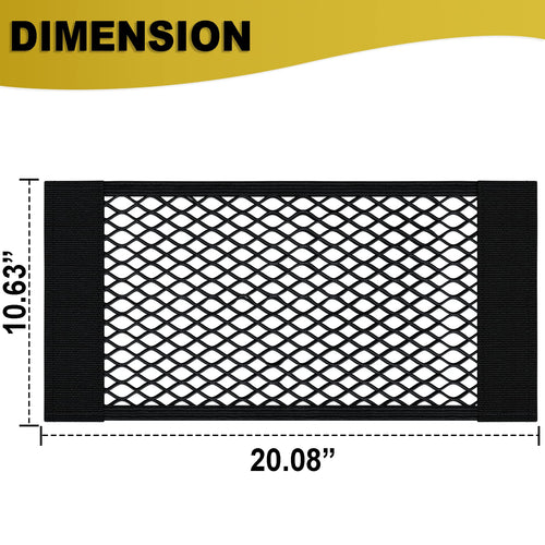Cooler Storage Net Bag High Capacity Nylon Mesh Storage Net Cooler Organizer for Coolers (Large)