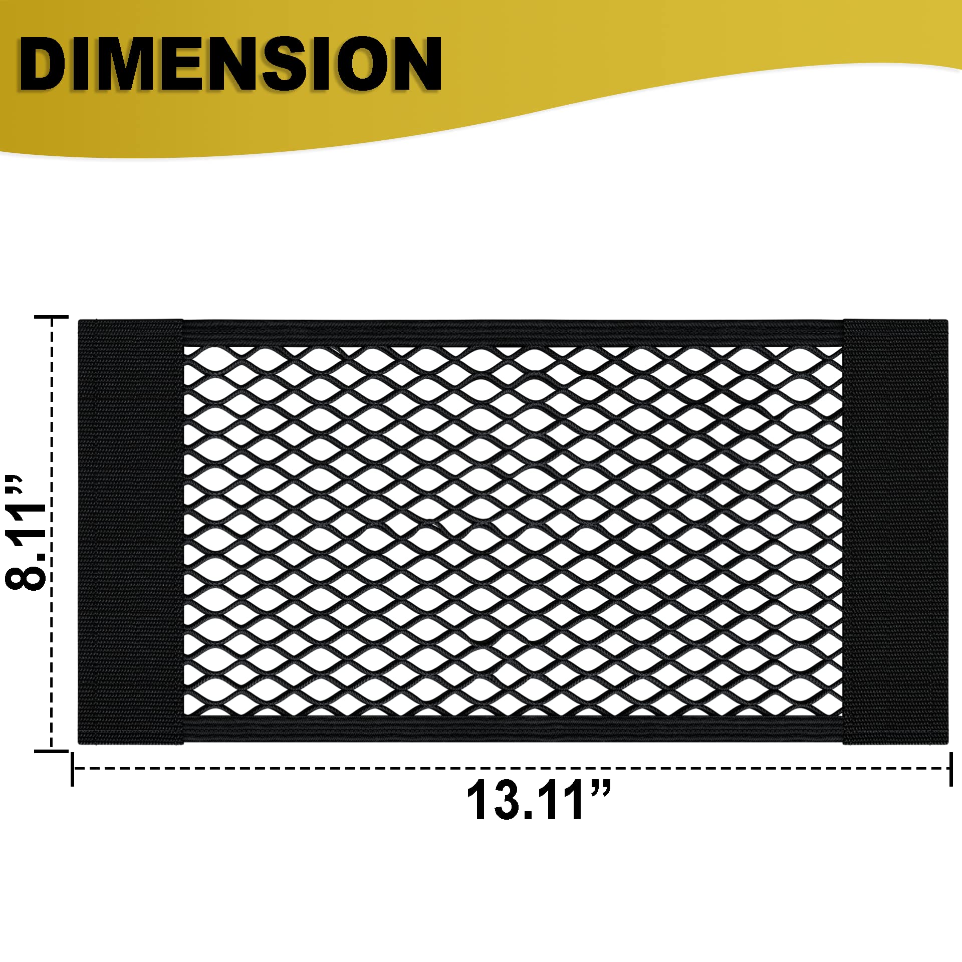 Cooler Storage Net Bag High Capacity Nylon Mesh Storage Net Cooler Organizer for Coolers (Small)